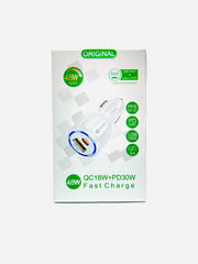 48W USB & Type-C Car Charger