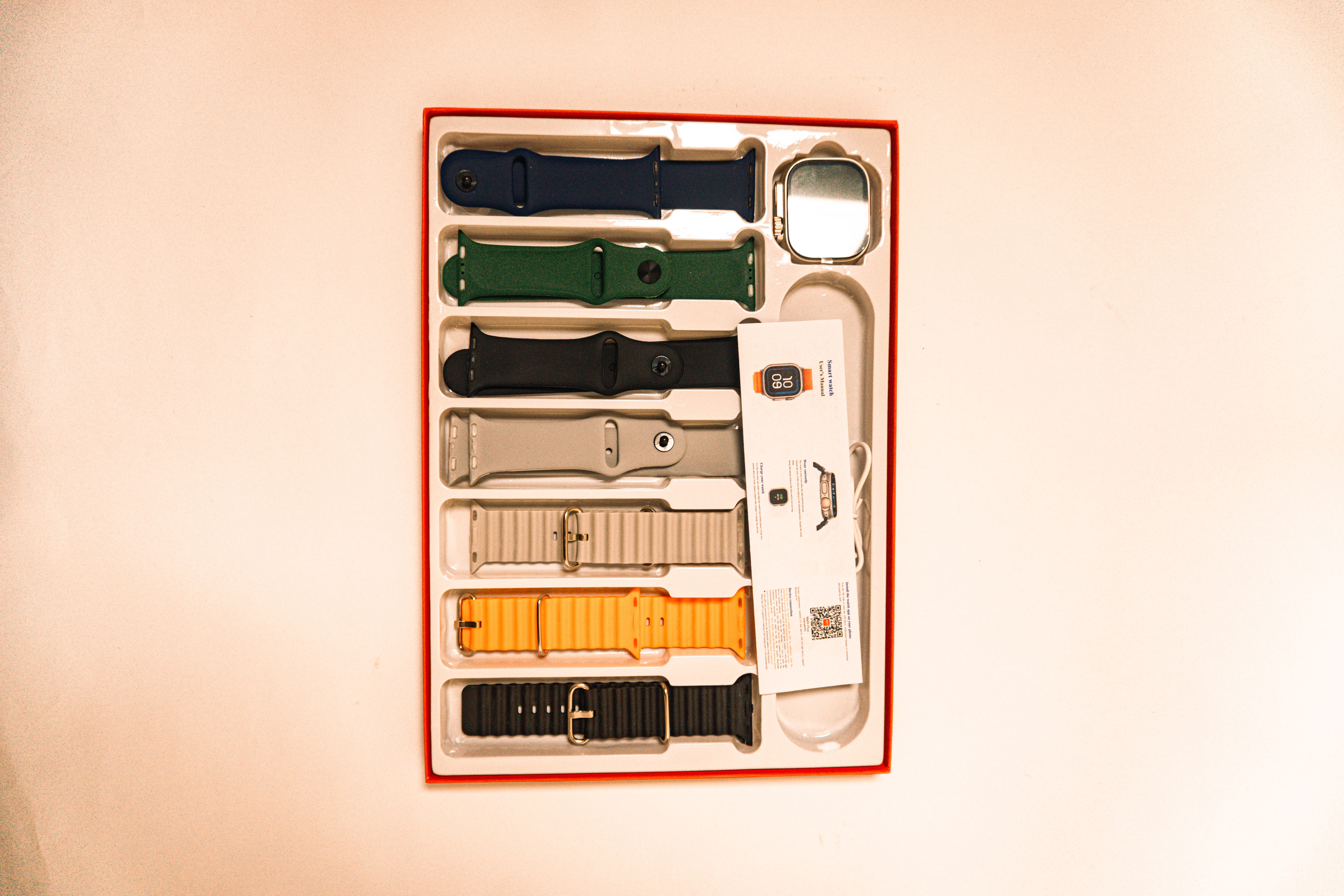 MK-X19 Ultra Smart Watch – 7+1 Strap Combo    MK Series